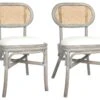 Lot De 2 Chaises De Salle à Manger Cuisine Design Classique Lin Gris CDS020563 -Mobilia Boutique chaise 15777907