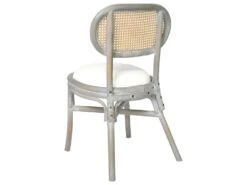 Lot De 2 Chaises De Salle à Manger Cuisine Design Classique Lin Gris CDS020563 -Mobilia Boutique chaise 15777915