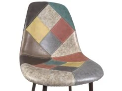 KAYELLES Lot De 2 Chaises Patchwork Scandinave NOVA -Mobilia Boutique chaise 15793829