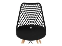 Lot De 4 Chaises Salon Salle à Manger Restaurants, Les Cafés, Les Bureaux Et Les Salles D'attente 150 Kg Max Noir 14_0006013 10 Lot De 4 Chaises Salon Salle à Manger Restaurants, Les Cafés, Les Bureaux Et Les Salles D'attente 150 Kg Max Noir 14_0006013 -Mobilia Boutique chaise 15859663