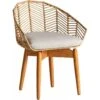 Chaise Plissé Rattan -Mobilia Boutique chaise 15866333