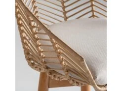 Chaise Plissé Rattan -Mobilia Boutique chaise 15866341