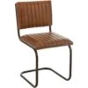 Chaise Huttig En Cuir