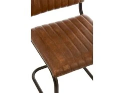 Chaise Huttig En Cuir -Mobilia Boutique chaise 15867931