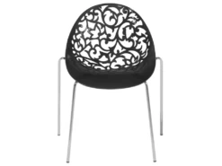 Ensemble De 4 Chaises Noires MUMFORD -Mobilia Boutique chaise 16268401