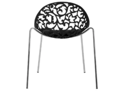 Ensemble De 4 Chaises Noires MUMFORD -Mobilia Boutique chaise 16268405