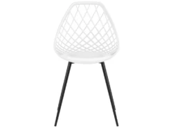 Lot De 2 Chaises De Salle à Manger Blanches CANTON -Mobilia Boutique chaise 16701747