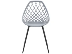 Lot De 2 Chaises De Salle à Manger Gris Clair CANTON -Mobilia Boutique chaise 16701823