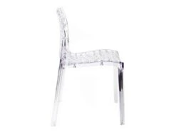 Lot De 2 Chaises Empilables DIADEME - Polycarbonate Plein - Cristal -Mobilia Boutique chaise 175023