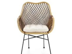 Lot De 2 Chaises En Rotin - Naturel/Brun Foncé -Mobilia Boutique chaise 17568215