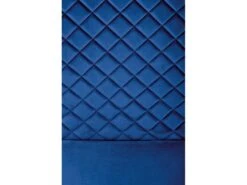 Lot De 2 Chaises Design En Velours - Bleu -Mobilia Boutique chaise 17568421