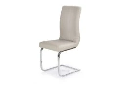 Lot De 2 Chaises En Cuir Synthétique - Cappuccino -Mobilia Boutique chaise 17568677