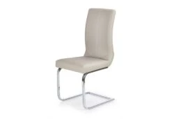 Lot De 2 Chaises En Cuir Synthétique - Cappuccino -Mobilia Boutique chaise 17568679