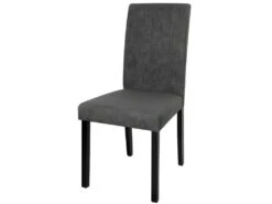 Chaise Havane Grise (lot De 2) -Mobilia Boutique chaise 17577553