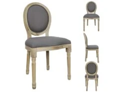 Chaise Eleonor Gris -Mobilia Boutique chaise 17619653