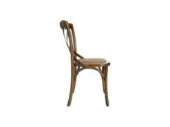 Duo De Chaises Bois Foncé - BRETT -Mobilia Boutique chaise 17622445