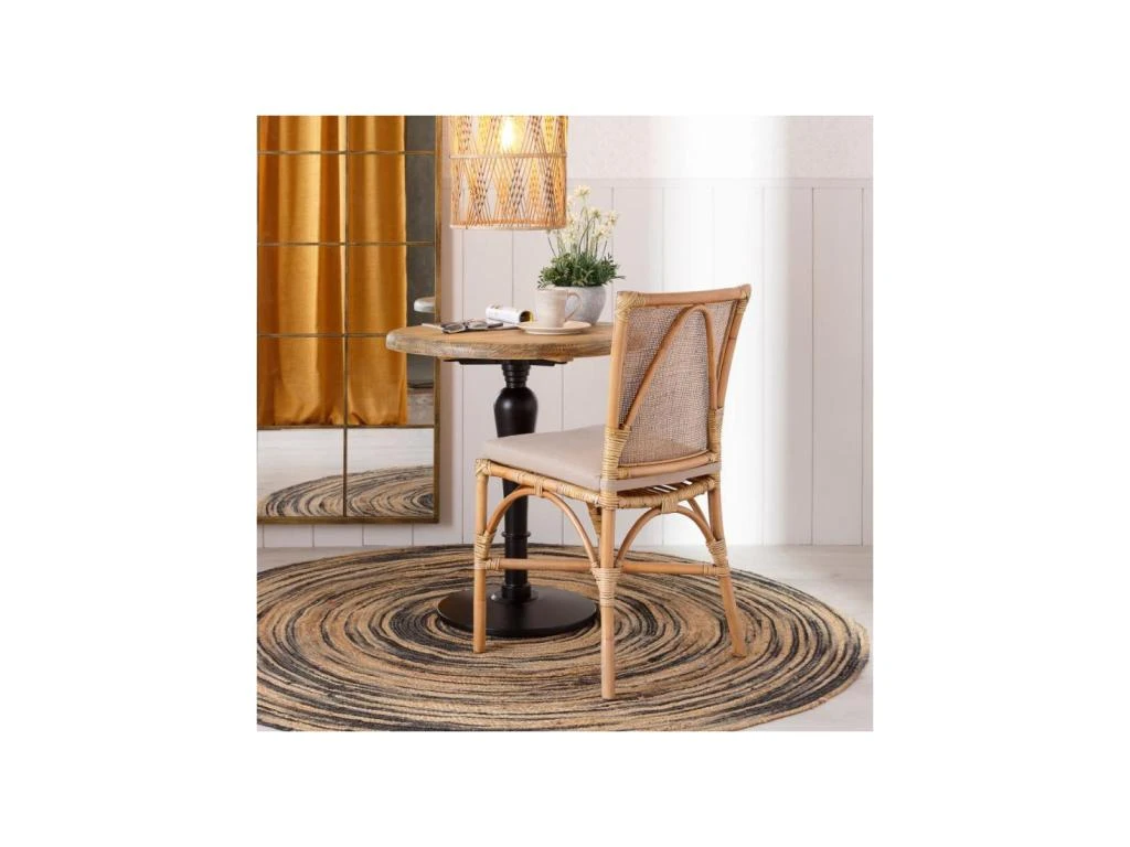 Chaise Naturelle En Rotin - TREND 4 Chaise Naturelle En Rotin - TREND – Image 2