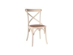 Duo De Chaises Bois Crème - BRETT -Mobilia Boutique chaise 17622657