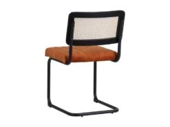 Duo De Chaises Métal/Rotin/Orange - MARIETTE 12 Duo De Chaises Métal/Rotin/Orange - MARIETTE -Mobilia Boutique chaise 17626415