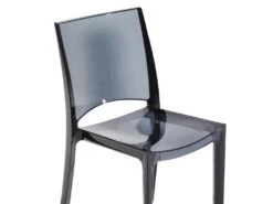 Lot De 2 Chaises Empilables HELLY - Polycarbonate Plein - Gris Ardoise 14 Lot De 2 Chaises Empilables HELLY - Polycarbonate Plein - Gris Ardoise -Mobilia Boutique chaise 177733