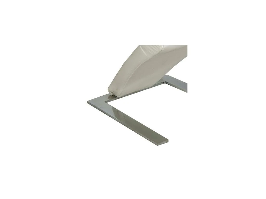 Duo De Chaises Simili Cuir Blanc - ZAIA 5 Duo De Chaises Simili Cuir Blanc - ZAIA – Image 3