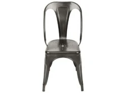 Chaise Indus Gris Anthracite (lot De 2) -Mobilia Boutique chaise 17797435