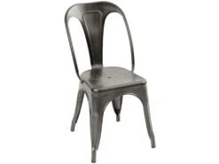 Chaise Indus Gris Anthracite (lot De 2) -Mobilia Boutique chaise 17797437