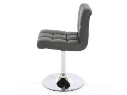 Lot De 6 Chaises Fauteuils De Salle à Manger En Synthétique Gris CDS04267 -Mobilia Boutique chaise 18003861