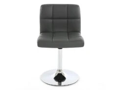 Lot De 6 Chaises Fauteuils De Salle à Manger En Synthétique Gris CDS04267 -Mobilia Boutique chaise 18003863