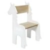 Chaise Enfant Licorne Blanche Et Bois - Blanc -Mobilia Boutique chaise 18075819
