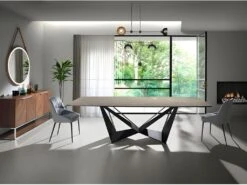 Chaise à Manger Velours Et Similicuir. 4109 ANGEL CERDA -Mobilia Boutique chaise 18422293