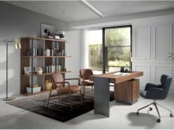 Fauteuil En Similicuir Et Pieds En Frêne 4118 ANGEL CERDA -Mobilia Boutique chaise 18430335