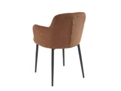 Lot De 2 Chaises En Velours Côtelé Et Métal - Terracotta - CELOLA De Pascal MORABITO -Mobilia Boutique chaise 18633539