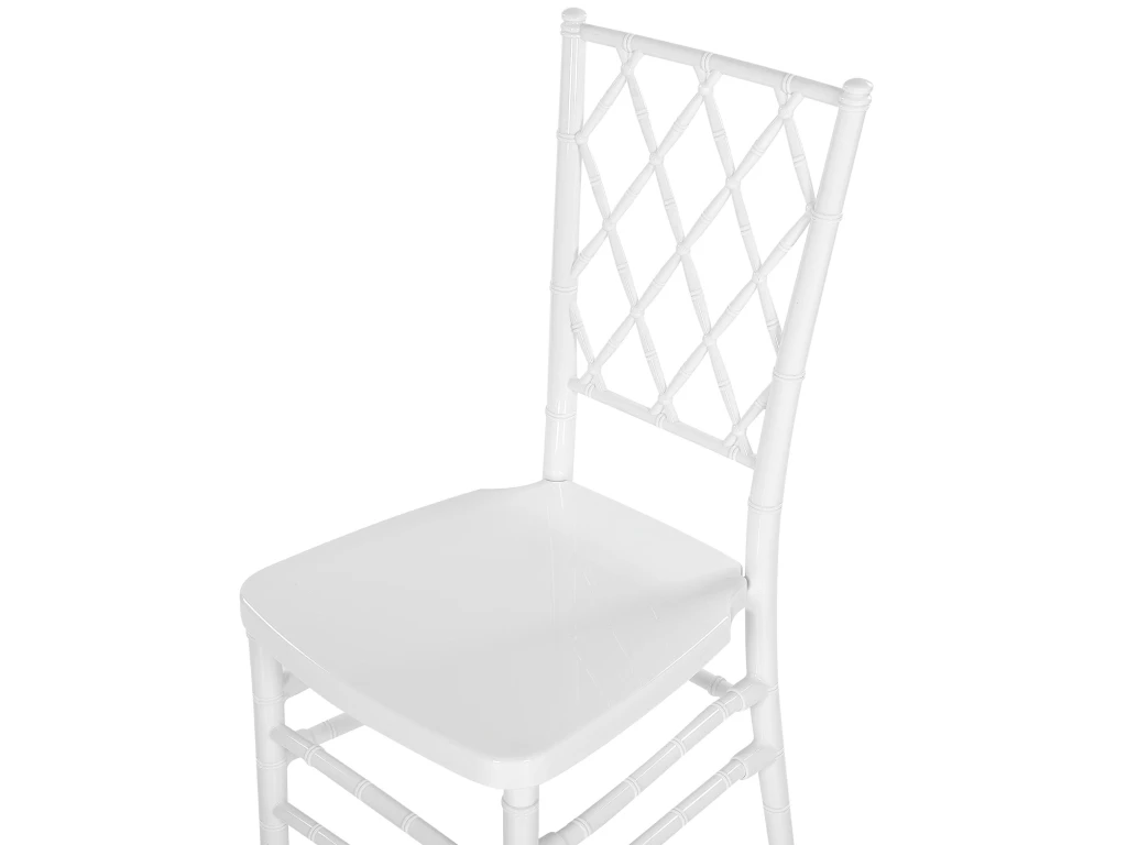 Lot 2 Chaises Blanches CLARION 10 Lot 2 Chaises Blanches CLARION – Image 8
