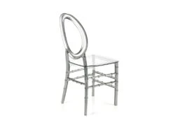 Chaise En Polycarbonate 39 X 50 X 89 Cm - Fumé -Mobilia Boutique chaise 18834413