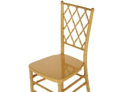 Lot De 2 Chaises Dorées CLARION 16 Lot De 2 Chaises Dorées CLARION -Mobilia Boutique chaise 18863703