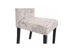 Chaise De Salle à Manger Lot De 2 OTTA Pieds Foncés -Mobilia Boutique chaise 19191879