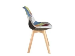 KAYELLES Lot De 2 Chaises Patchwork Scandinaves LAO 11 KAYELLES Lot De 2 Chaises Patchwork Scandinaves LAO -Mobilia Boutique chaise 19331041