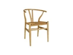 Duo De Chaises Bois Naturel Avec Assise Paillage - BRETT 11 Duo De Chaises Bois Naturel Avec Assise Paillage - BRETT -Mobilia Boutique chaise 19572245