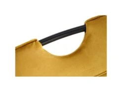 Chaise Design En Tissu Velours 46 X 58 X 83 Cm - Moutarde -Mobilia Boutique chaise 19816623