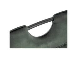 Chaise Design En Tissu Velours 46 X 58 X 83 Cm - Vert Foncé -Mobilia Boutique chaise 19816689