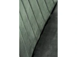 Chaise Design En Tissu Velours 46 X 58 X 83 Cm - Vert Foncé -Mobilia Boutique chaise 19816691