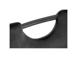 Chaise Design En Tissu Velours 46 X 58 X 83 Cm - Noir -Mobilia Boutique chaise 19816721