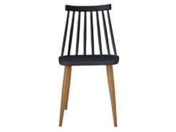 Lot De 2 Chaises Scandinaves Houlgate Noir -Mobilia Boutique chaise 19940675