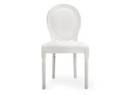 Lot De 20 Chaises Médaillon Louis XVI Simili (P.U) Blanc -Mobilia Boutique chaise 20010207