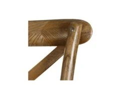 Duo De Chaises Bois Marron Clair - BRETT -Mobilia Boutique chaise 20021381