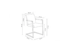 Chaise 'Brigotte' Velours Rose -Mobilia Boutique chaise 20088945