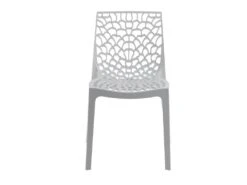 Lot De 2 Chaises Empilables DIADEME - Polypropylène - Blanc Dolomite 13 Lot De 2 Chaises Empilables DIADEME - Polypropylène - Blanc Dolomite -Mobilia Boutique chaise 207713