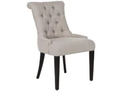 Chaise Taupe 55 X 66 X 101.09 Cm - Alison -Mobilia Boutique chaise 21034539