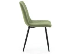 Pack 4 Chaises Sagi Recouvertes De Tissu Vert -Mobilia Boutique chaise 21098433